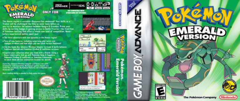 Pokemon Emerald Rom (Download For GBA)