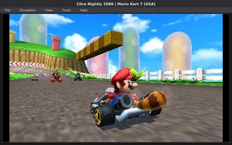 Mario Kart 7 ROM (3DS) screenshot