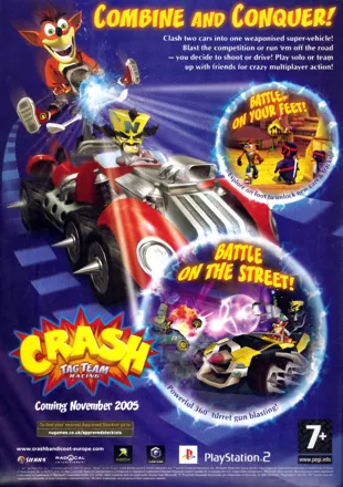 Crash Tag Team Racing ROM Download screenshot
