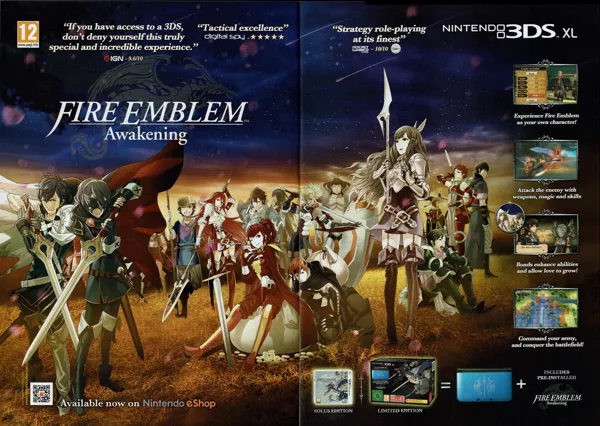 Fire Emblem: Awakening ROM & CIA Download screenshot