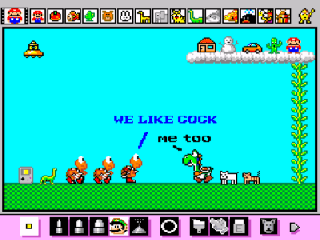 Mario Paint Rom Download screenshot