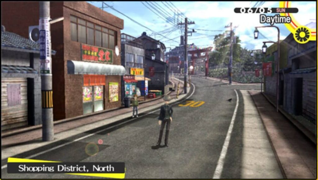 Persona 4 Golden Rom – PS Vita screenshot