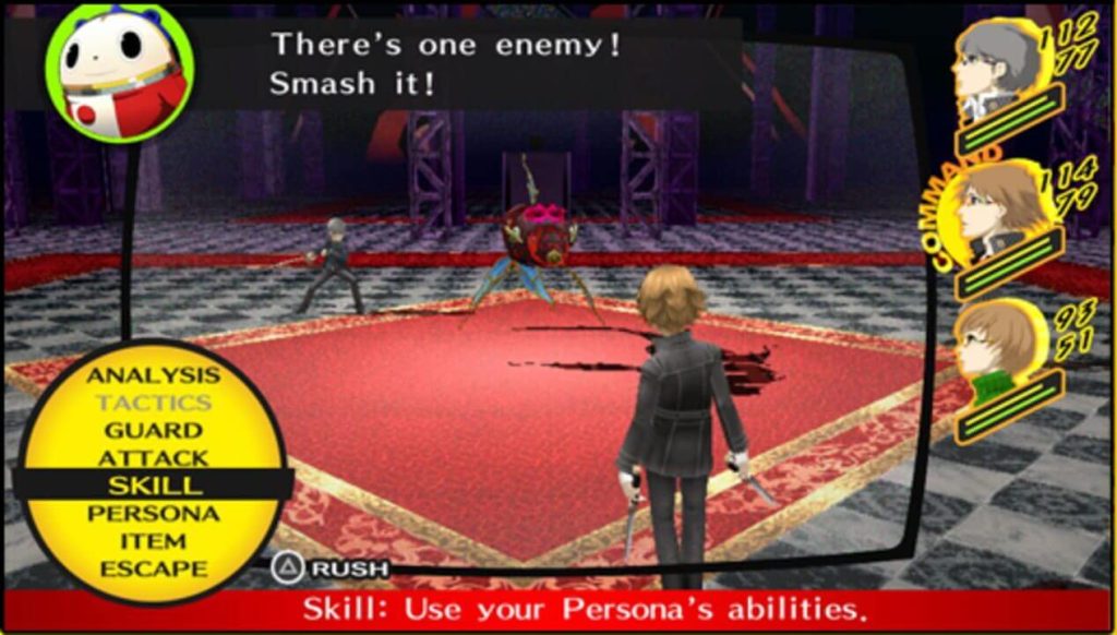 Persona 4 Golden Rom – PS Vita screenshot