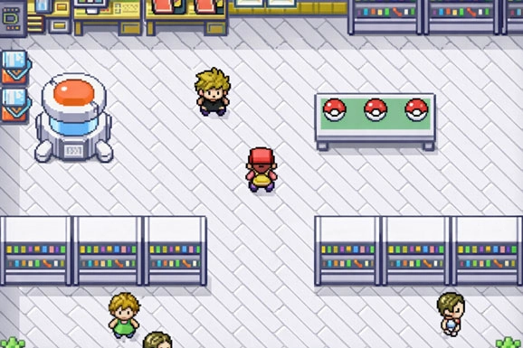 Pokemon – Fire Red Version – (V1.1) ROM Download screenshot